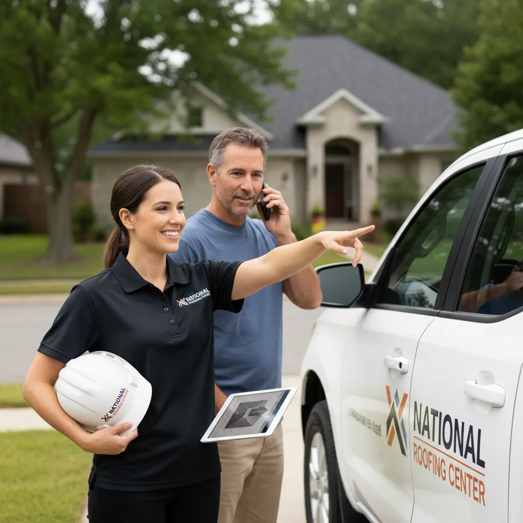 National Roofing Center customer support in Oldtown